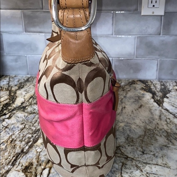 COACH SIGNATURE RUGBY DUFFLE BAG #13362 - Picture 6 of 10